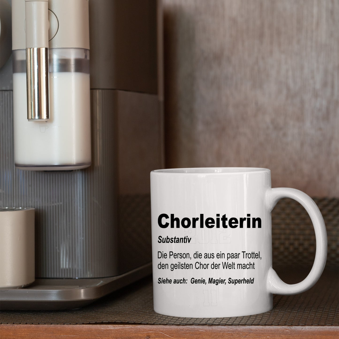 Dirigent Tasse | Chorleiterin Person, die aus paar Trottel |