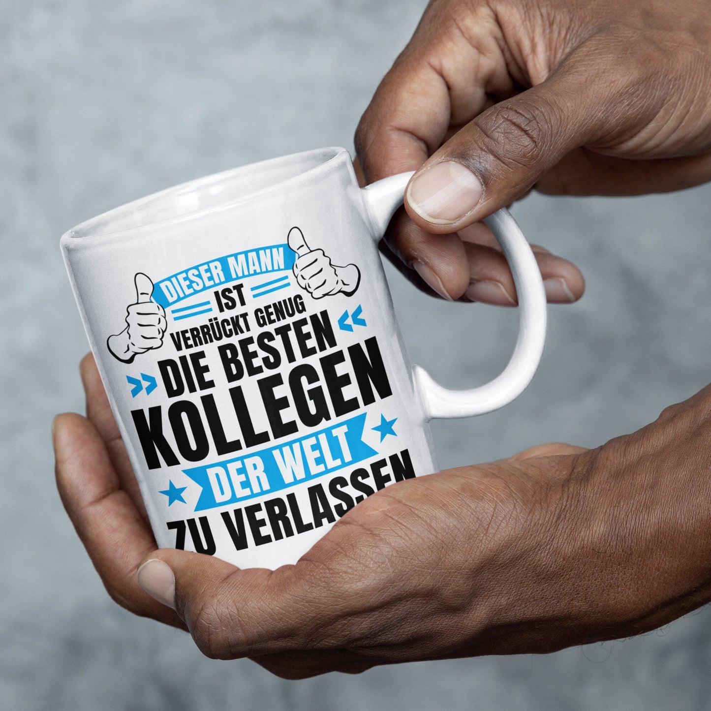 Kollege Tasse | dieser Mann ist die besten Kollegen der Welt