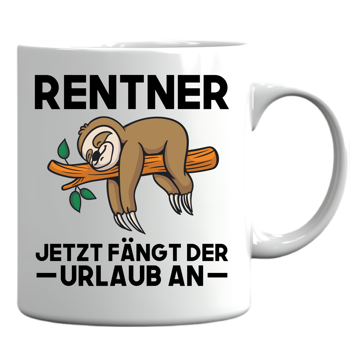 Ruhestand Tasse | Rentner jetzt fängt der Urlaub an | Rente Geschenk