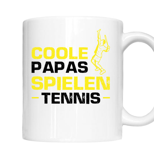 Tennis Tasse | coole Papas spielen Tennis |