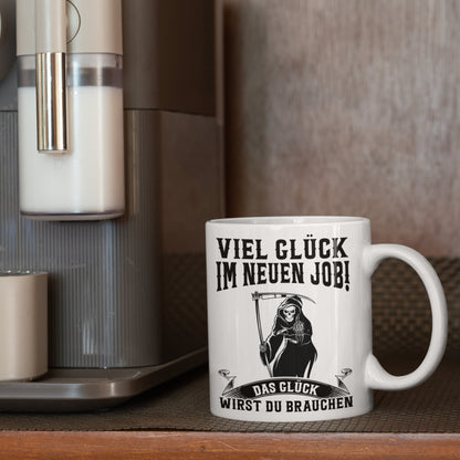 Kollege Tasse | viel Glück im neuen Job!  Kollegen Abschied Jobwechsel