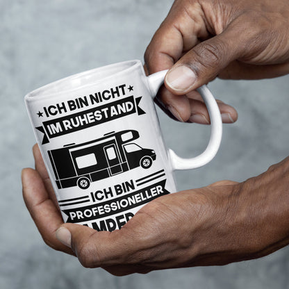 Camping Tasse | ich bin professionaller Camper Opa