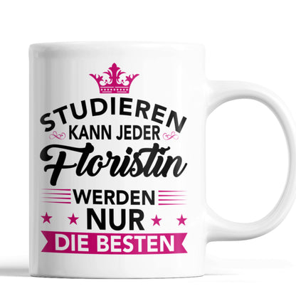 Floristin Tasse  Floristin Geschenk Bluemen Tasse Frauen Beruf  