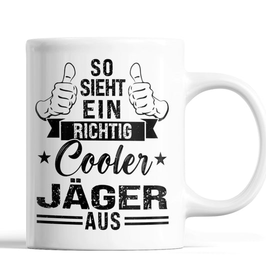 Jäger Tasse | so sieht ein richtig cooler Jäger aus