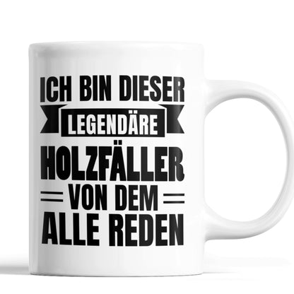 Holzfäller Tasse  Holzarbeiter Geschenk Männlichen Beruf Tasse Holzfäller  