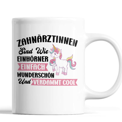 Zahnärztin Tasse  Zahnarzt Geschenk Ärztin Tasse Zahnärztin  