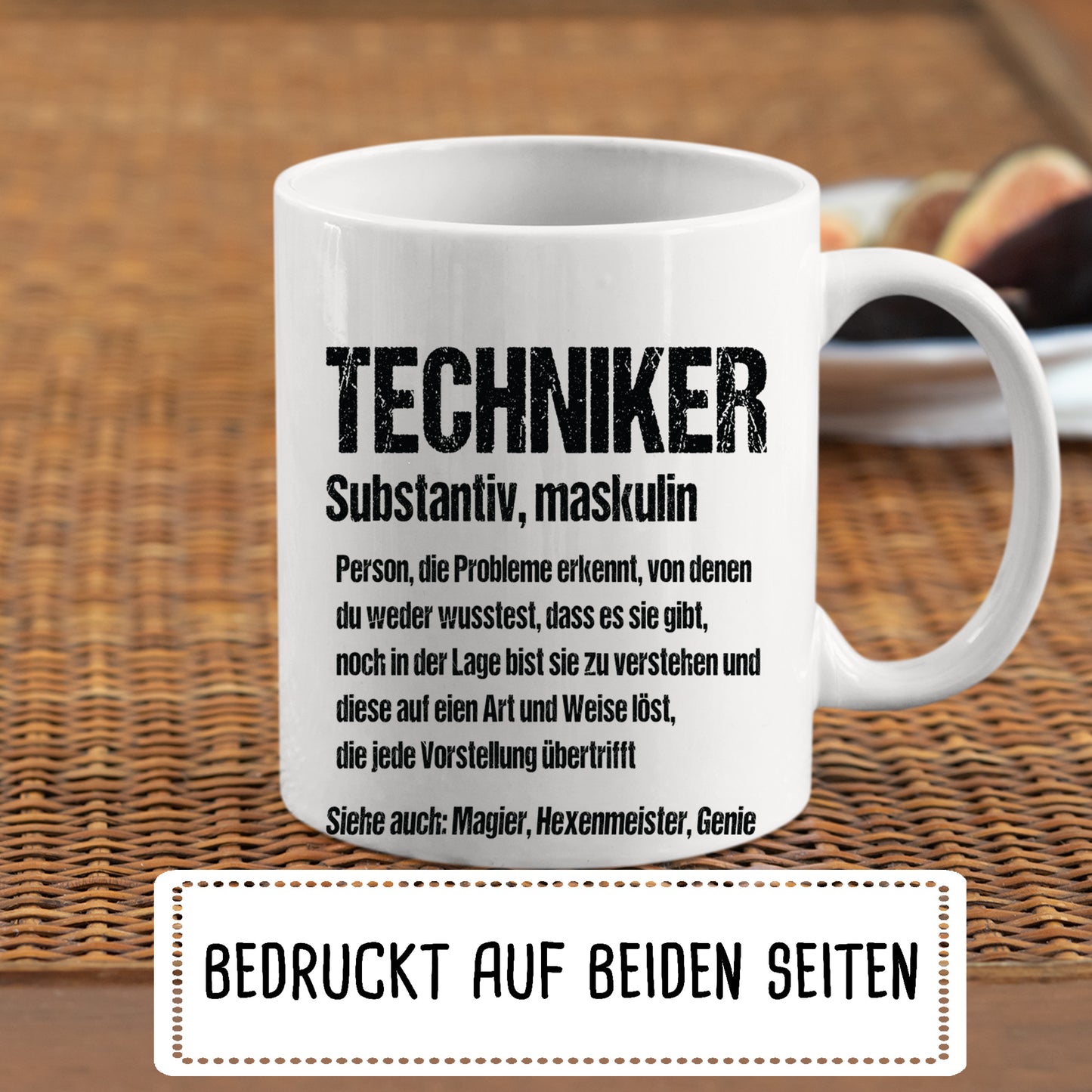 Techniker Tasse | Techniker Person, die Probleme erkennt  |