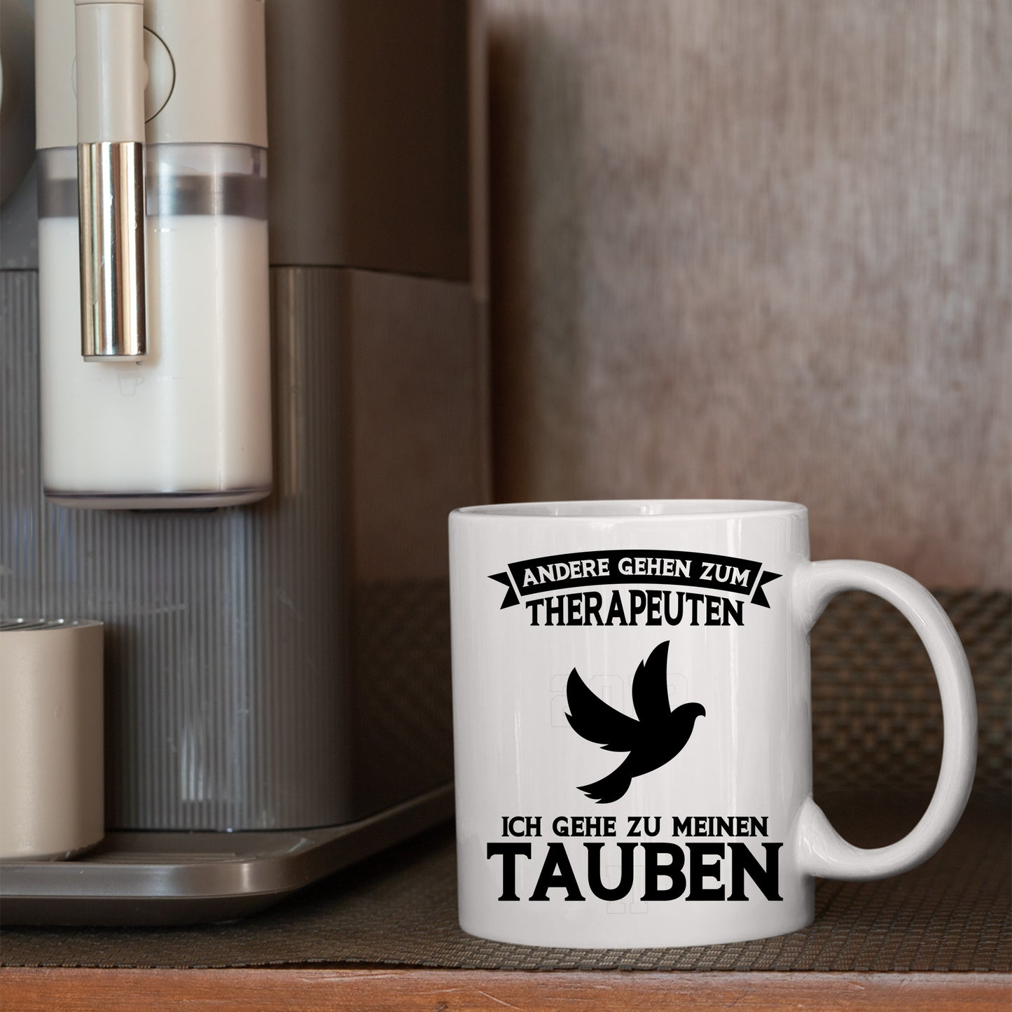 Taubenzüchter Tasse |  andere gehen zum Therapeuten ich gehe zu meinem Tauben |