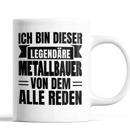 Metallbauer Tasse  Metallbauer Geschenk Männlichen Beruf Tasse Schlosser  