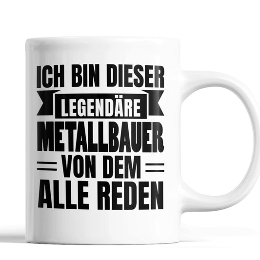Metallbauer Tasse  Metallbauer Geschenk Männlichen Beruf Tasse Schlosser  