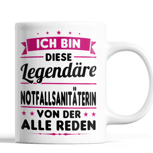 Notfallsanitäterin Tasse | ich bin diese legendäre Notfallsanitäterin