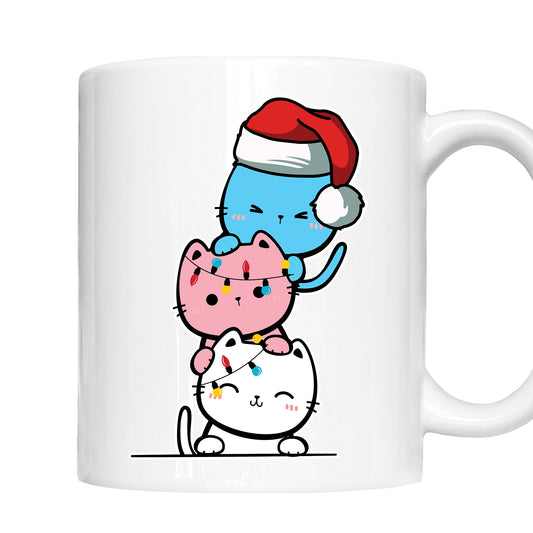 Weihnachten Tasse |  Weihnachten Katzen  |