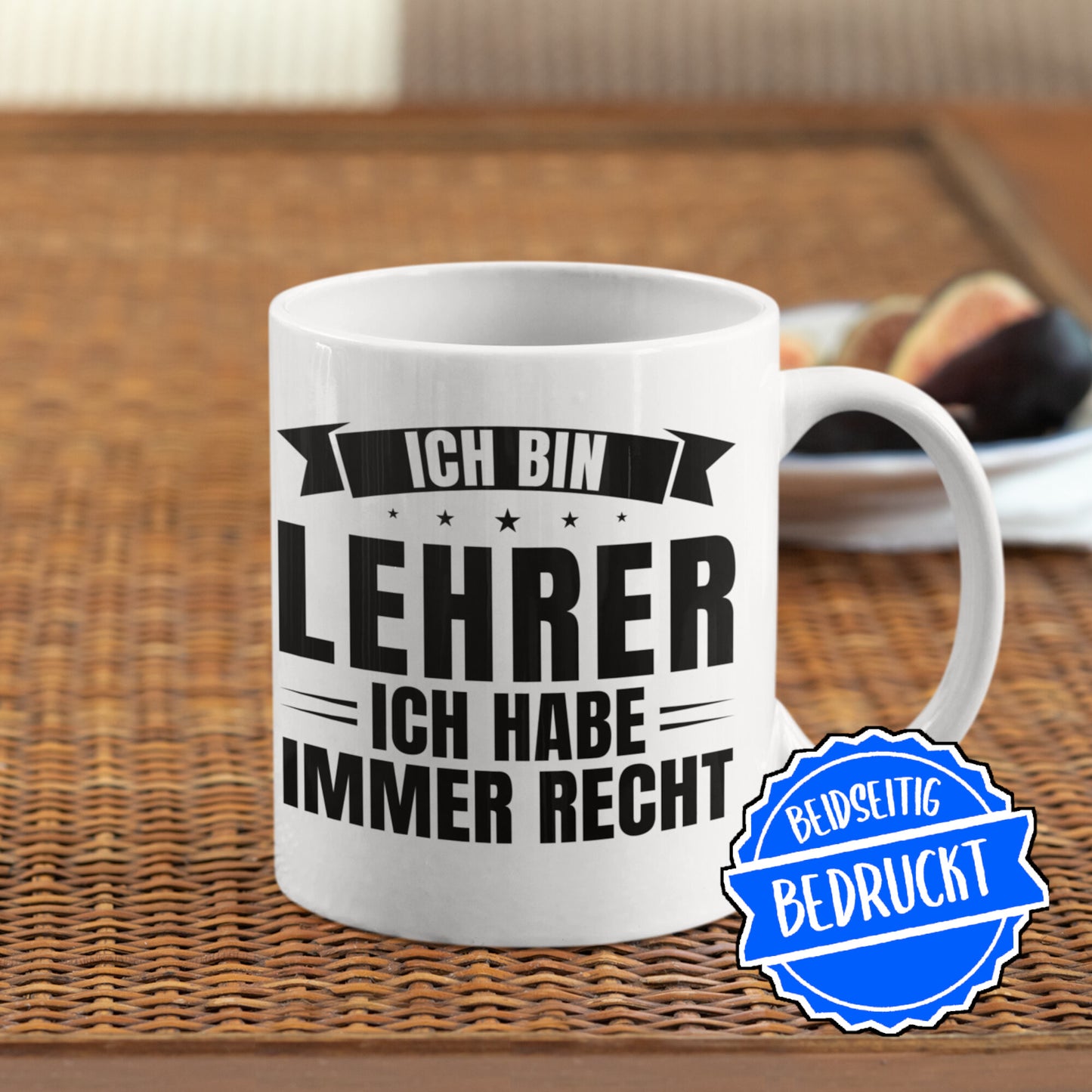 Lehrer Tasse | ich bin Lehrer ich habe immer Recht