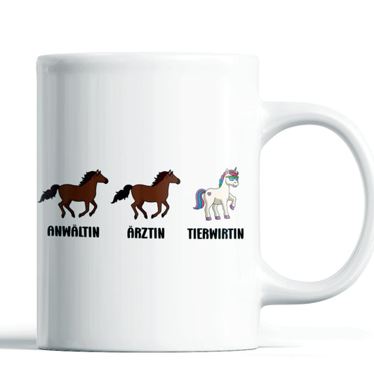 Tierwirtin Tasse  Tierwirtin Geschenk Frauen Beruf Tasse Tierwirt  