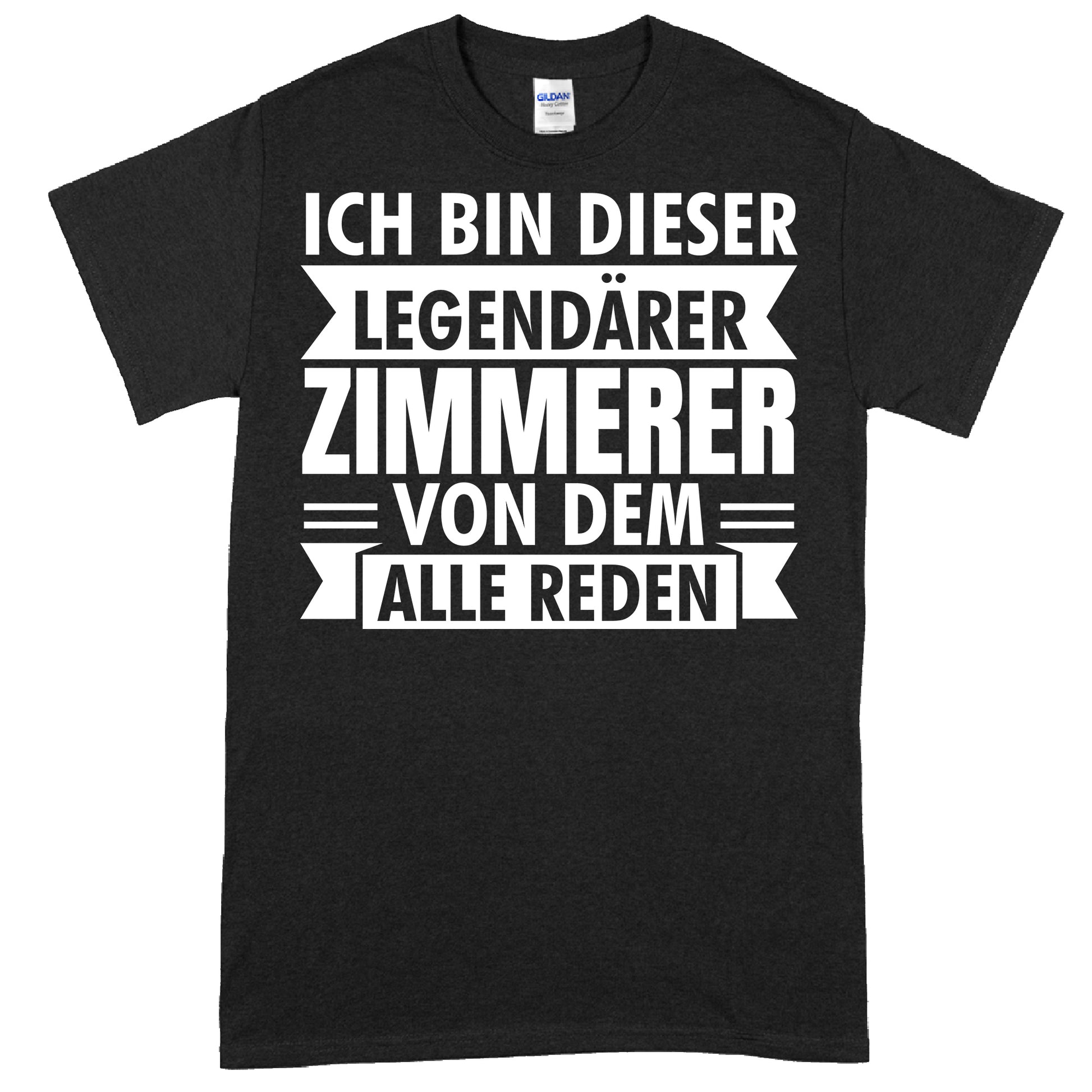 Zimmerer Shirt mit legendärem Schreiner-Design als Geschenkidee.