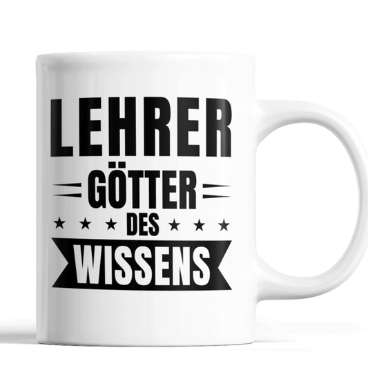 Lehrer Tasse | Lehrer götter des Wissens 