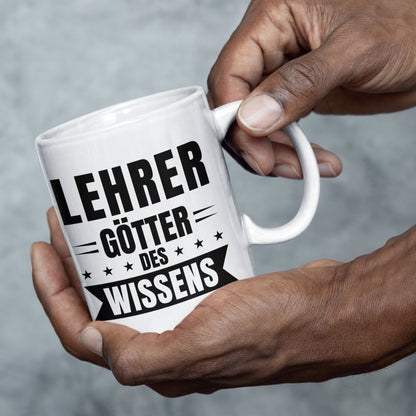 Lehrer Tasse | Lehrer götter des Wissens