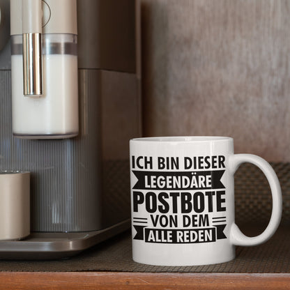 Postbote Tasse | ich bin  dieser legendärer Postbote  |  Paketbote