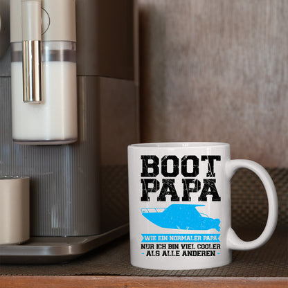 Boot Tasse | Boot Papa wie ein normaler Papa |