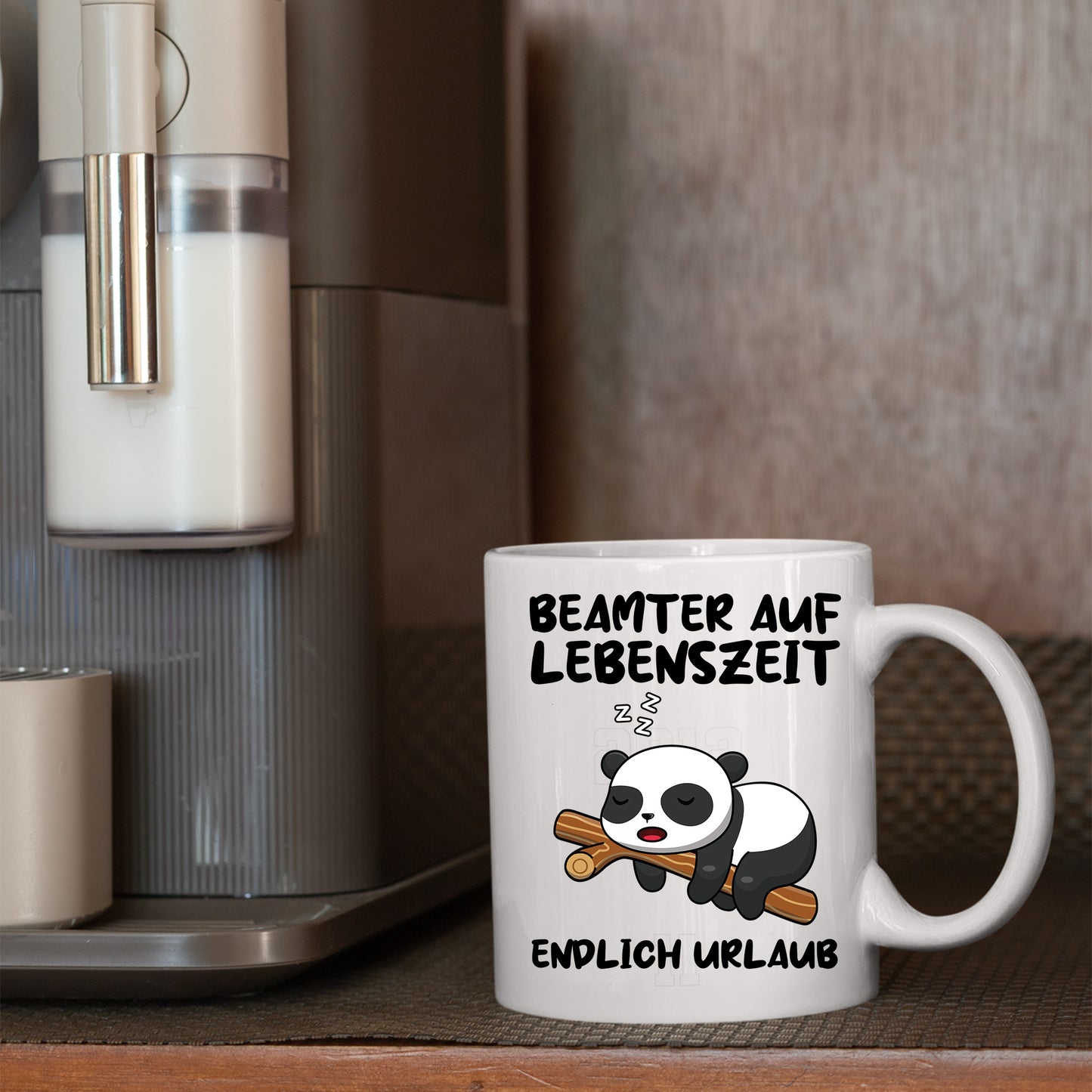 Beamter Tasse  | Beamter auf Lebenzeit endlich urlaub |