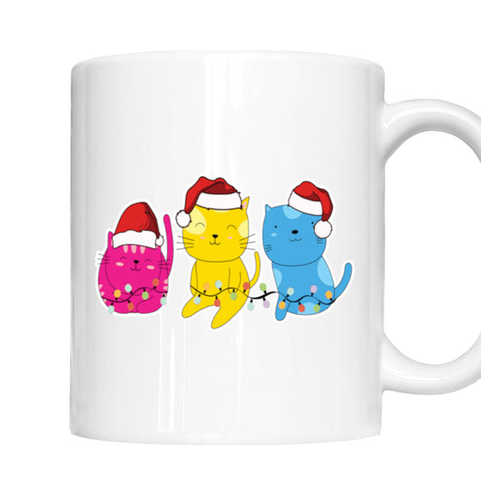 Weihnachten Tasse |  Weihnachten Katzen  |