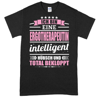 Ergotherapeutin Shirt mit der Aufschrift "Ich bin eine Ergotherapie Geschenk" in kreativem Design.