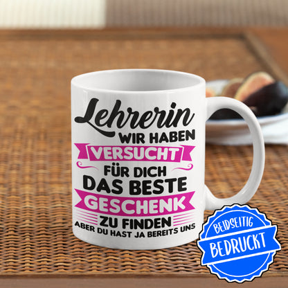 Co-Trainerin Tasse | Co-Trainerin wir haben versucht beste Geschenk