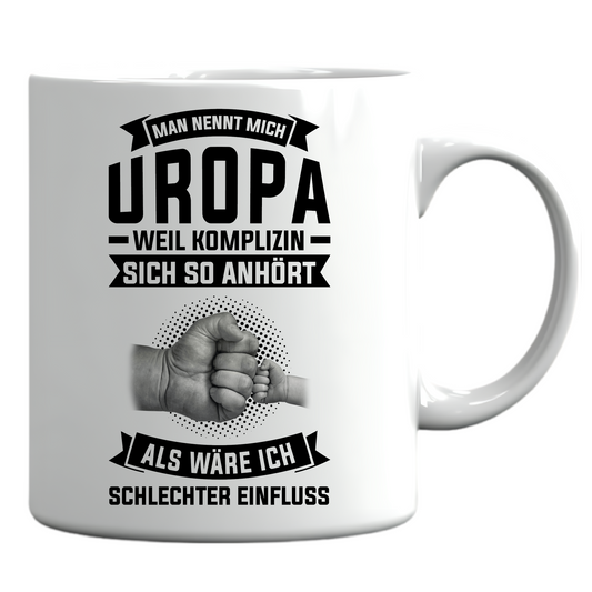 Uropa Tasse | man nennt mich Uropa | Uropa Geschenk