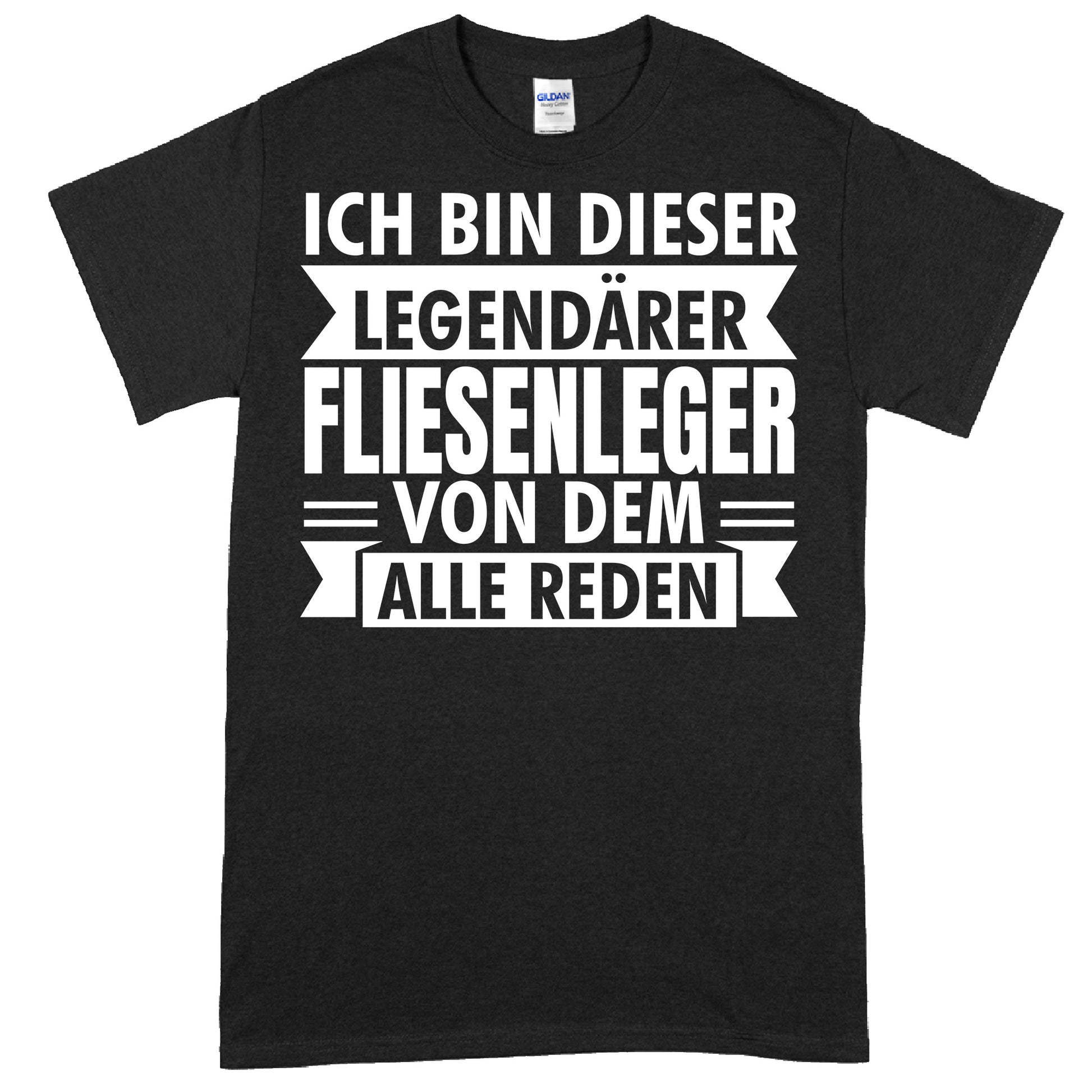 Fliesenleger Shirt mit legendärem Design als Geschenkidee für Fliesenleger.