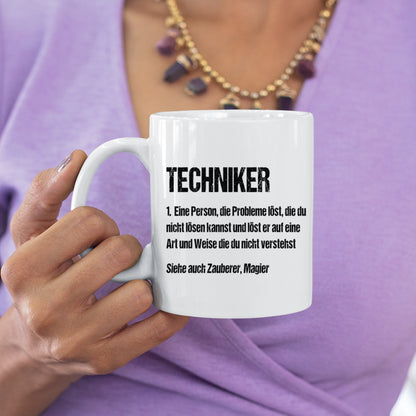 Techniker Tasse | Techniker eine Person, die Probleme löst |