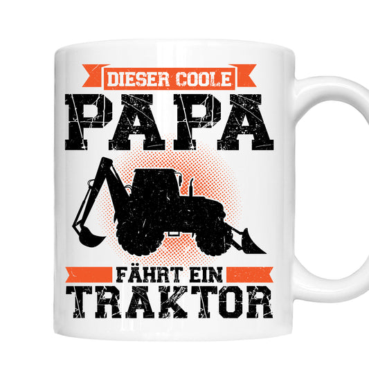 Traktor Tasse | dieser coole Papa fährt ein Traktor  |