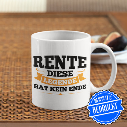 Rente Tasse | Rentner diese Legende hat kein Ende Ruhestand