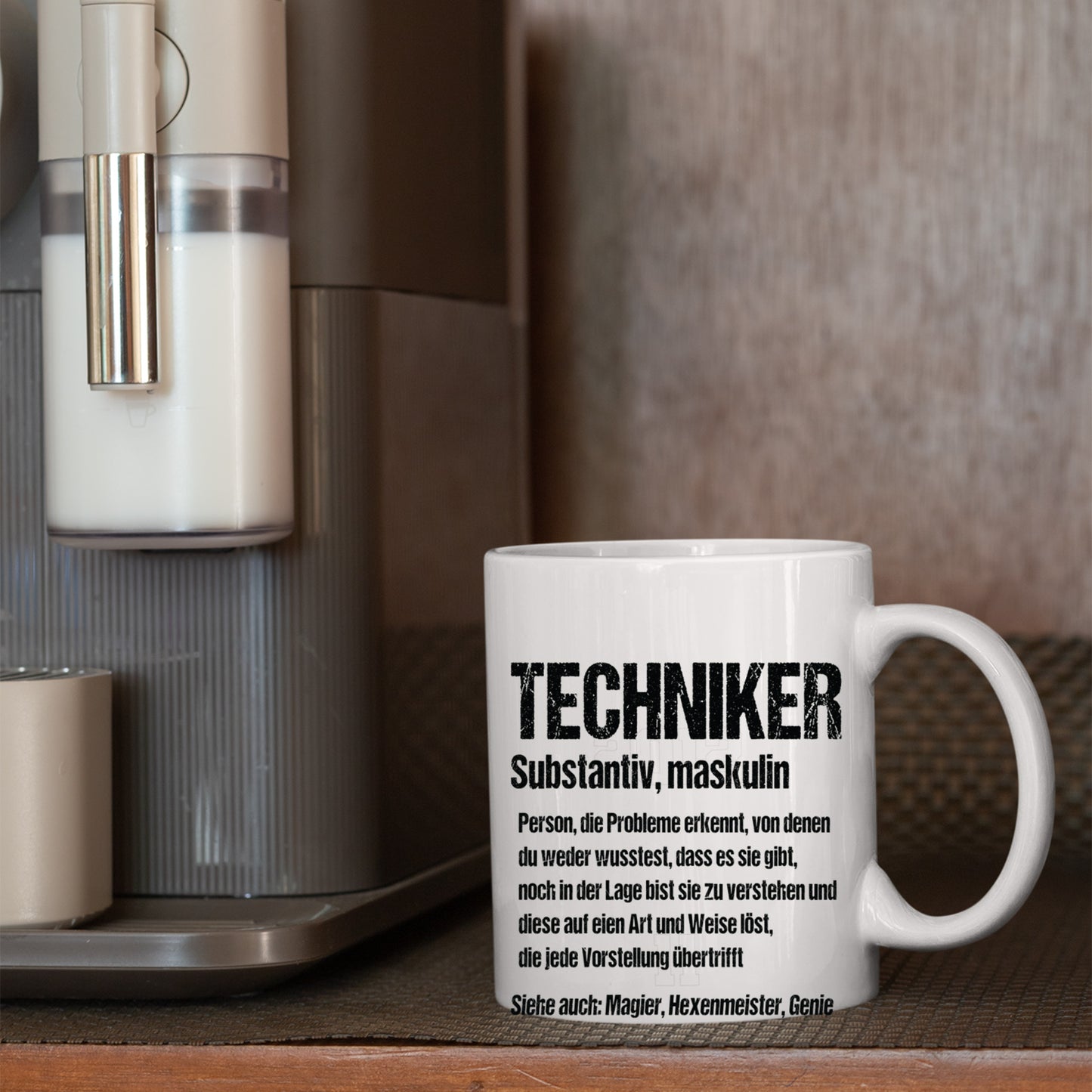 Techniker Tasse | Techniker Person, die Probleme erkennt  |
