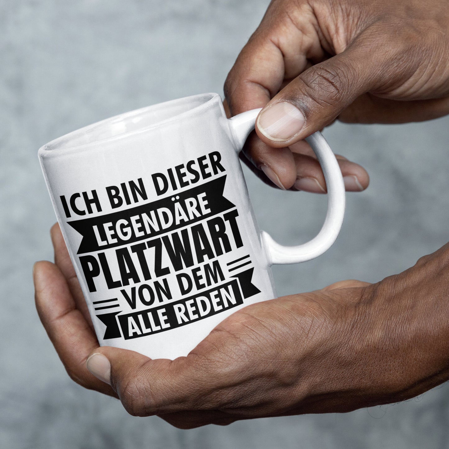 Platzwart Tasse | ich bin dieser legendärer Platzwart Greenkeeper