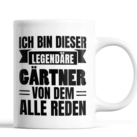 Gärtner Tasse  Garten Geschenk Männlichen Beruf Tasse Gärtner  