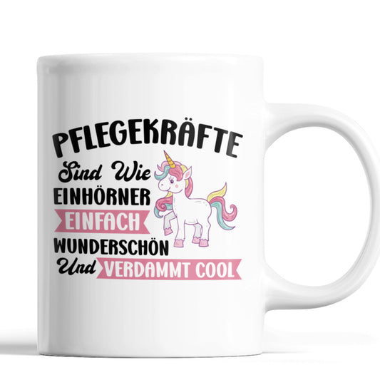 Pflegekraft Tasse  Pflegkraft Geschenk Krankenschwester Tasse Pflegerin  