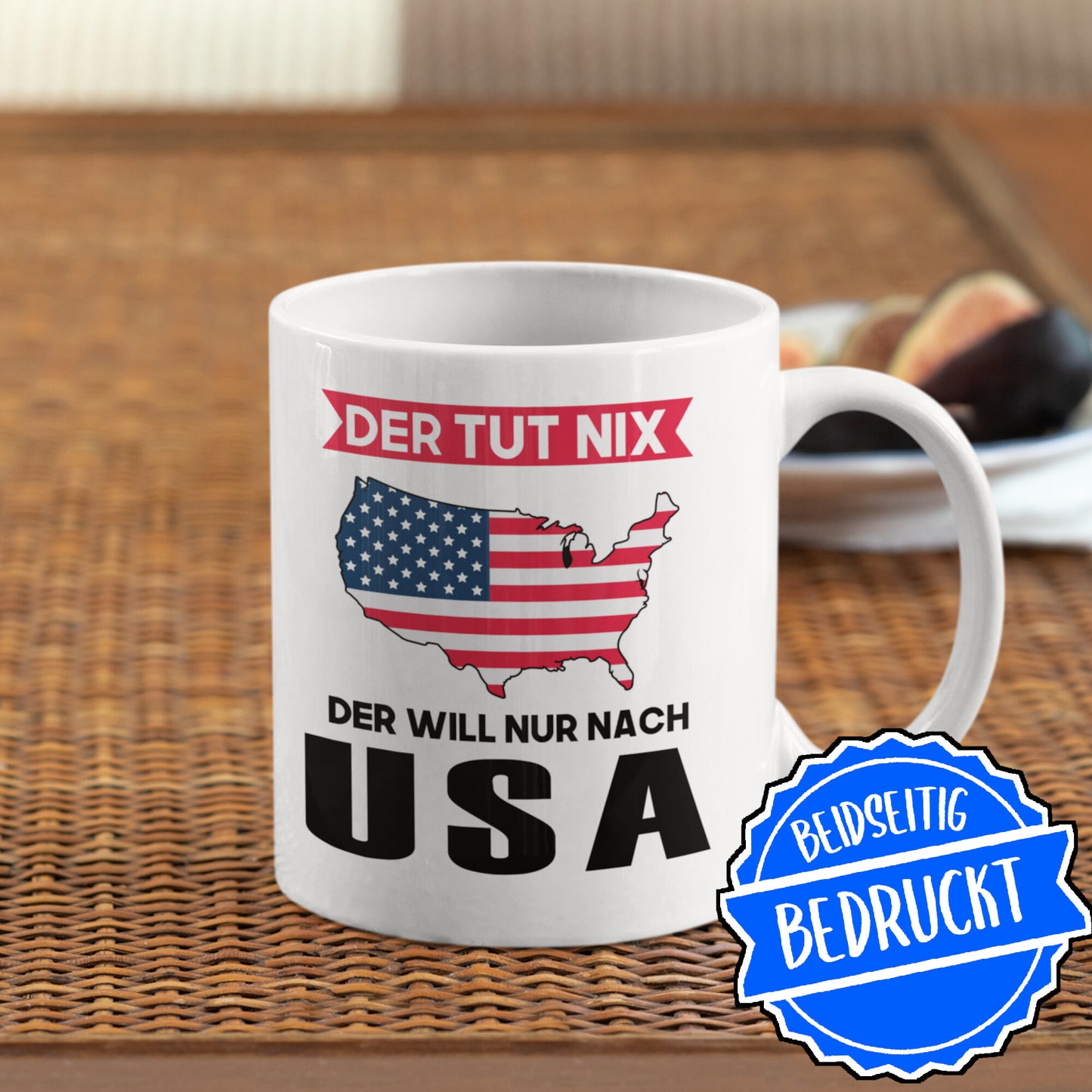 Japan Tasse  Japanisches Geschenk Japanische Flagge der tut nix