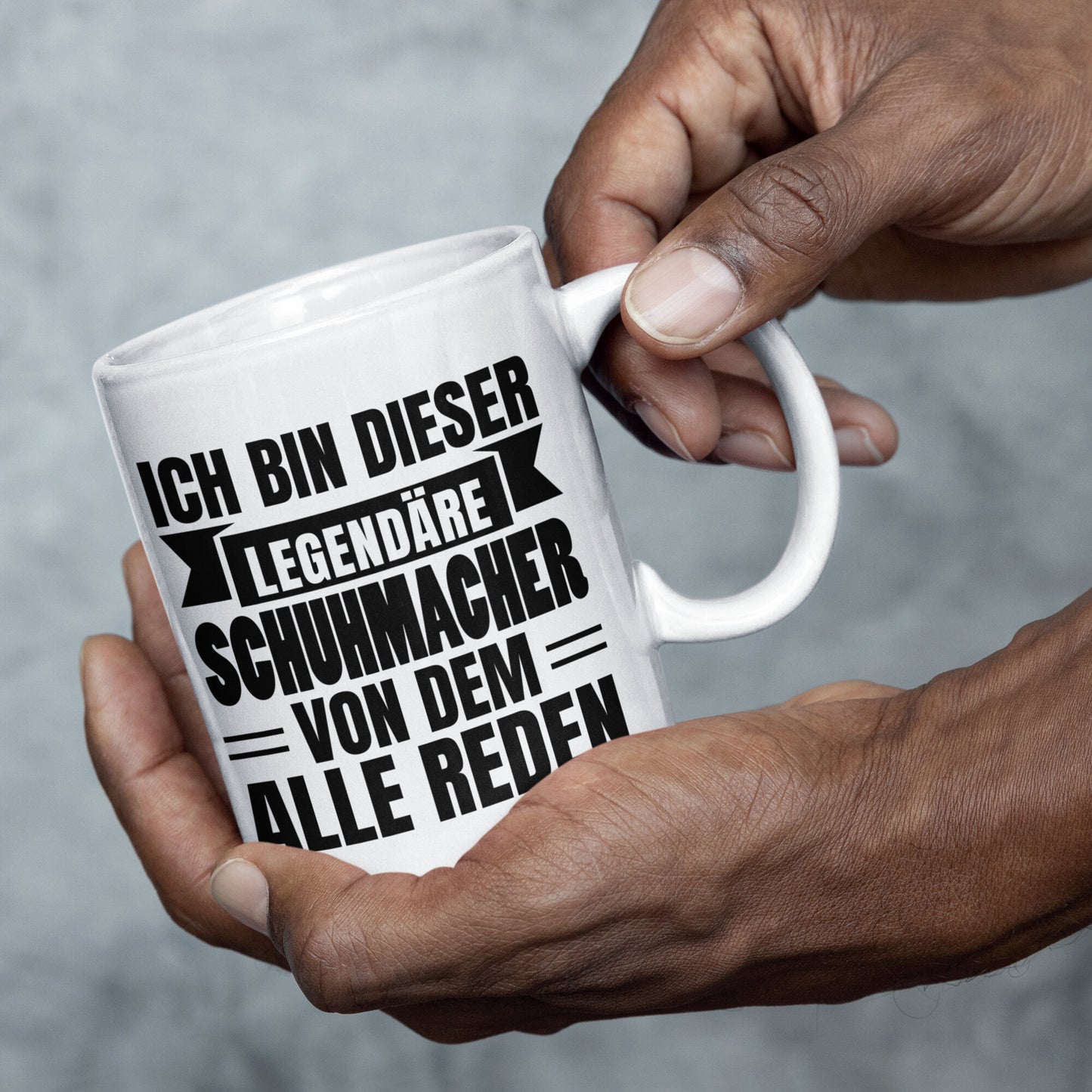 Schuhmacher Tasse  Schuhmacher Geschenk Männlichen Beruf Tasse Schuhmacher