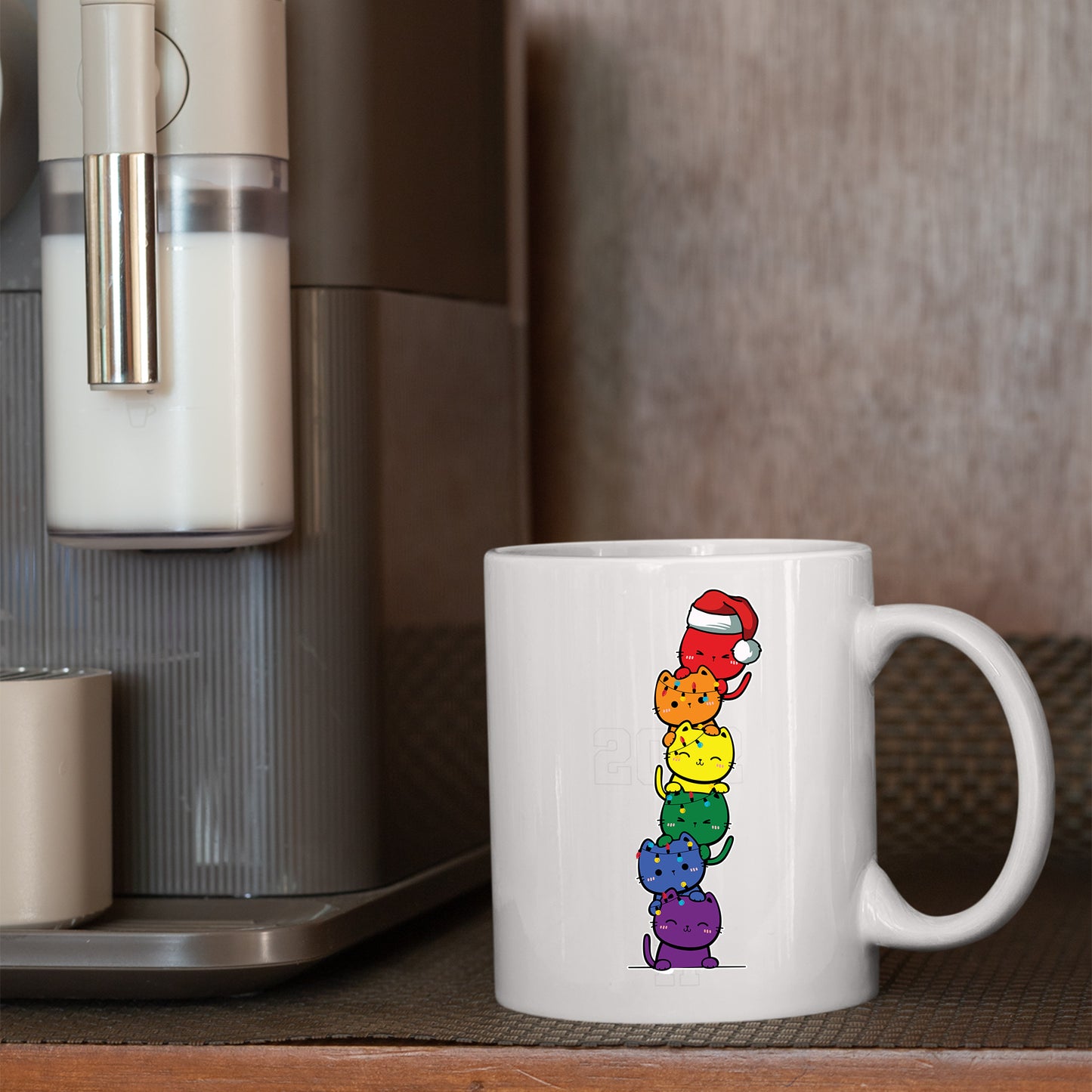 Weihnachten Tasse |  Weihnachten Katzen  |