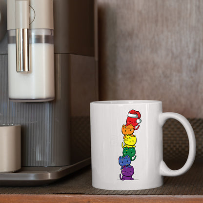 Weihnachten Tasse |  Weihnachten Katzen  |
