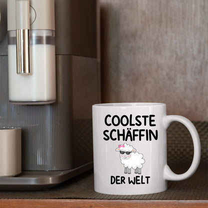 Schäffin Tasse | coolste Schäffin der Welt |