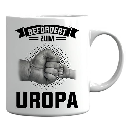 Uropa Tasse | Befördert zum Uropa | Uropa Geschenk