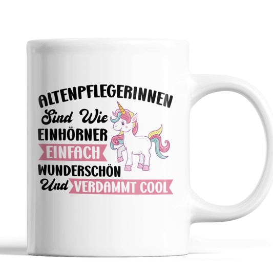Pflegekraft Tasse  Altenpfleger Geschenk Altenpflegerin Tasse Pflegerin  