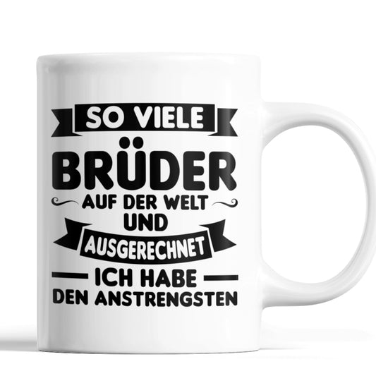 Bruder Tasse  Bro Geschenk Familie Tasse Brüder  