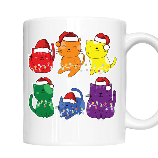 Weihnachten Tasse |  Weihnachten Katzen  |