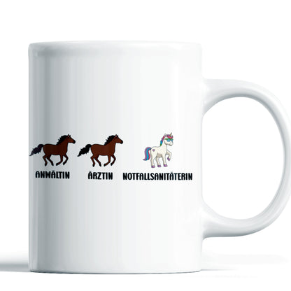 Notfallsanitäterin Tasse  Sanitäterin Geschenk Frauen Beruf Tasse Notfalsanitäterin  