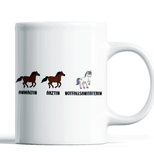 Notfallsanitäterin Tasse  Sanitäterin Geschenk Frauen Beruf Tasse Notfalsanitäterin  