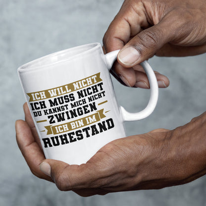 Rente Tasse | ich will nicht ich muss nicht ich bin im Ruhestand