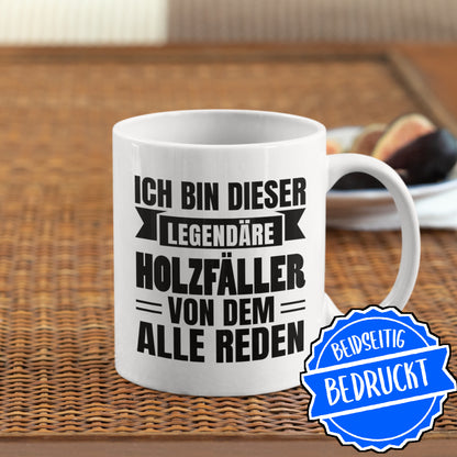 Holzfäller Tasse  Holzarbeiter Geschenk Männlichen Beruf Tasse Holzfäller