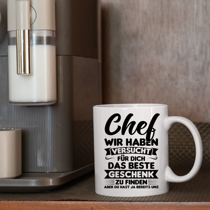 Chef Tasse | Chef wir haben versucht für dich das beste Geschenk zu finden |